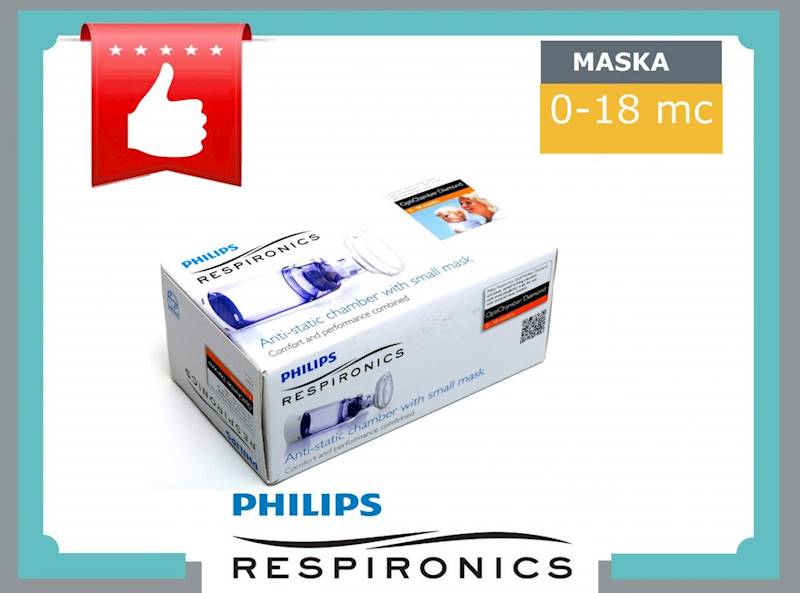 Komora inhalacyjna OPTICHAMBER z maską 0-18 mc