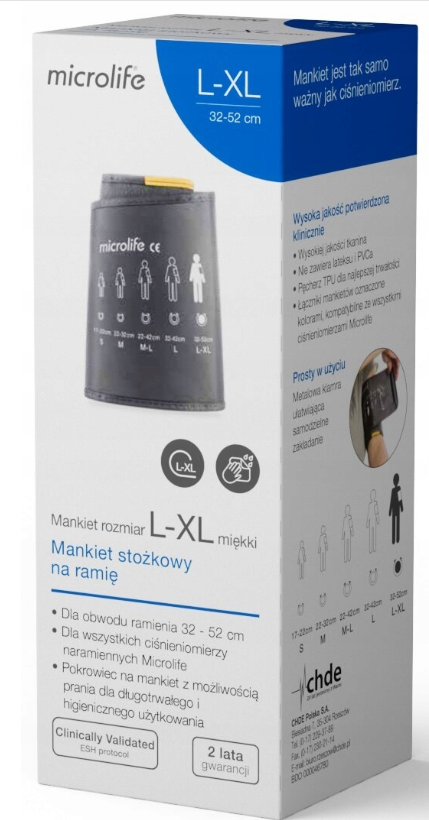 Microlife- mankiet L-XL (32-52)