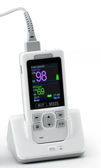 Pulsoksymetr M800 BLT S1 - zestaw