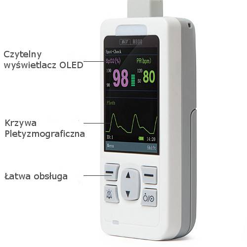 Pulsoksymetr M800 BLT S1