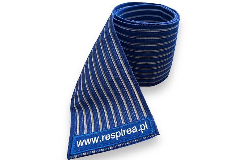 Pas do ćwiczeń oddechowych z rzepem 100 x 10 cm 