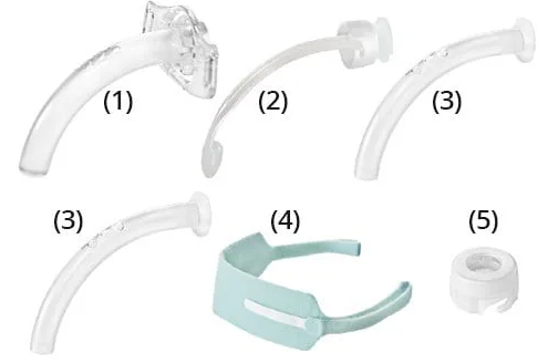 5.0 RURKA TRACHEOSTOMIJNA KAN BEZ MANKIETU, FENESTRACYJNA - ZESTAW II