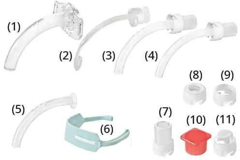 6.0 RURKA TRACHEOSTOMIJNA KAN BEZ MANKIETU, FENESTRACYJNA - ZESTAW I