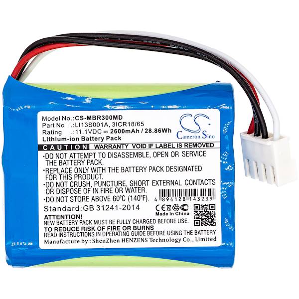 Akumulator do Mindray BeneHeart R3, BeneHeart R3 EKG, BeneHeart R3A, UBECONN C9, uMEC10, uMEC12,uMEC15, uMEC6, uMEC7