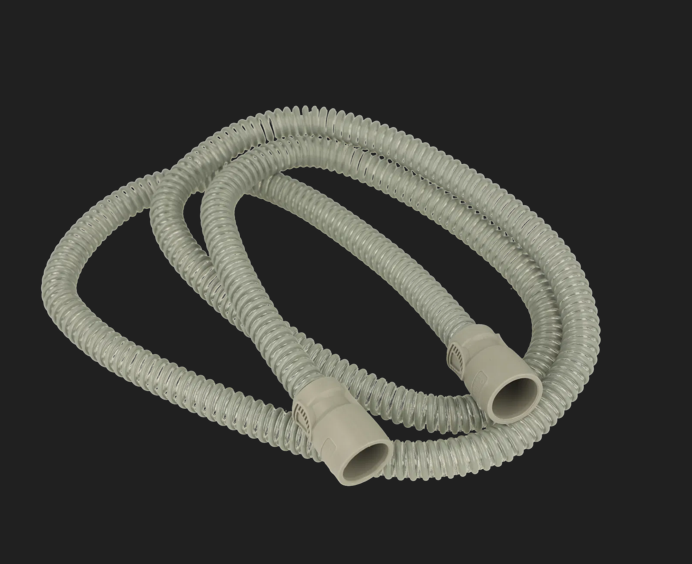 Obwód oddechowy CPAP 15, szary, gładki (180 cm, śr. 15mm)