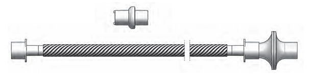 Obwód oddechowy pediatryczny z zastawką przeciekową WILAsilent 2 oraz filtrem antybakteryjnym (BTS6053 - Breathing set, unheated, single limb, passive valve - Ø15 mm, 150 cm)