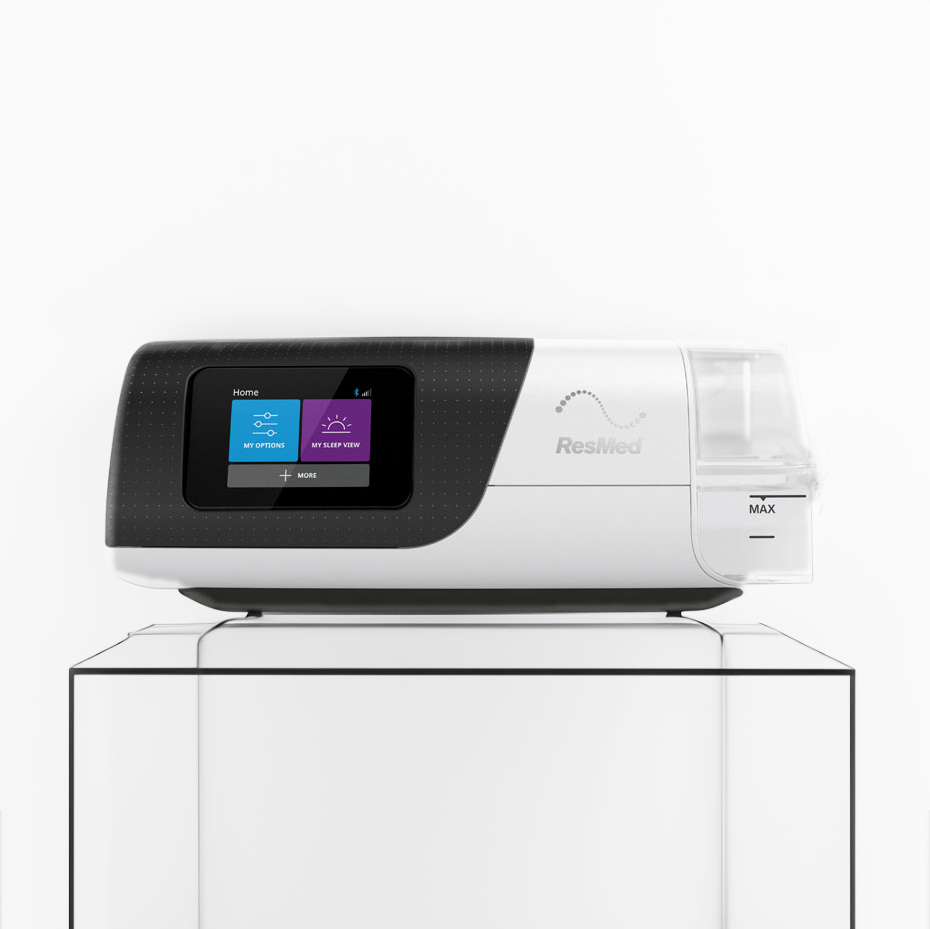 AirSense 11 AutoSet + nawilżacz + rura podgrzewana(monitorowanie terapii z myAir* oraz AirView**) 