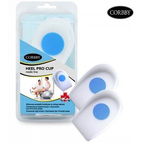 Podpiętki korytkowe Heel Pro Cup M - Corbby