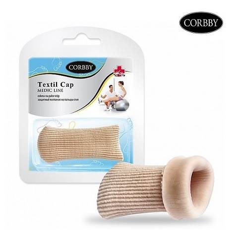 Osłona na palce stóp Textil Cap L - Corbby