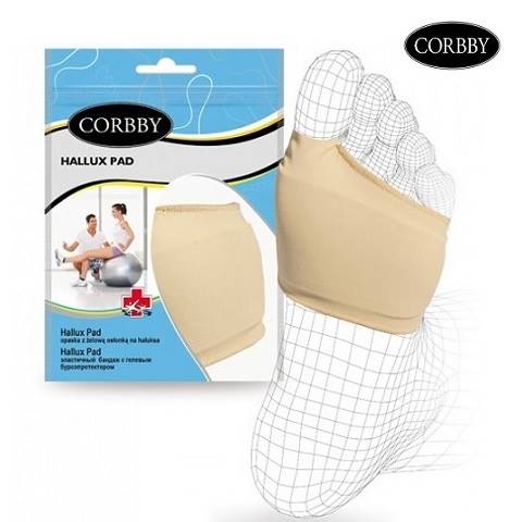Opaska żelowa Hallux Pad S - Corbby