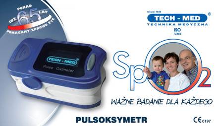 Pulsoksymetr - Tech-Med - TM-PX30