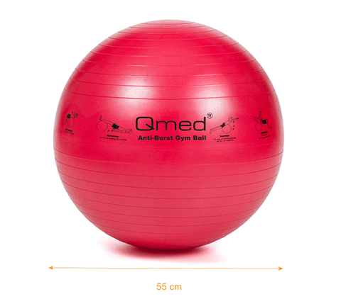 Piłka rehabilitacyjna - Qmed - śr. 55 cm