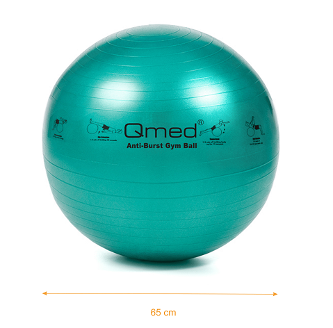 Piłka rehabilitacyjna - Qmed - śr. 65 cm
