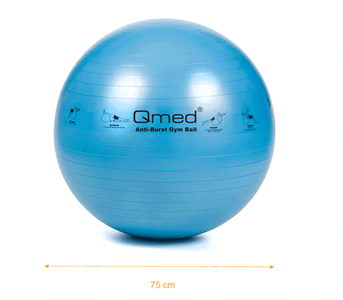 Piłka rehabilitacyjna - Qmed - śr. 75 cm