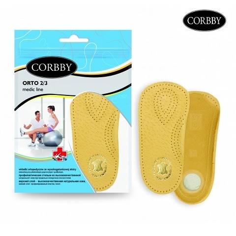 Wkładki Orto 2/3 -  r.39/40 - Corbby