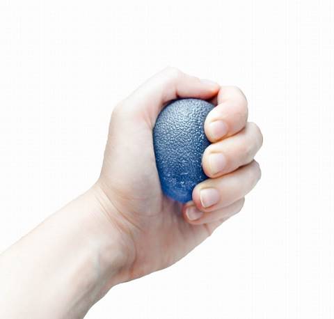 Piłeczka żelowa - Qmed - różowa