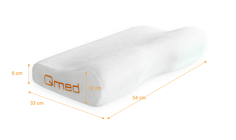 Poduszka ortopedyczna - Qmed - St. Plus Pillow