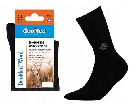 Skarpetki Deomed Wool - z wełny merynosowej