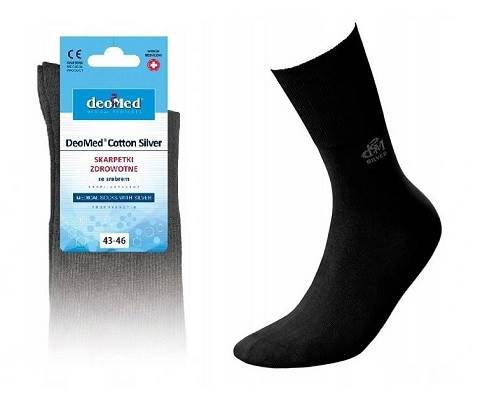 Skarpetki Cotton Silver - DeoMed - 35/38