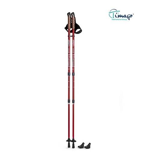 Kijki trekkingowe (czerwone) - Timago C004