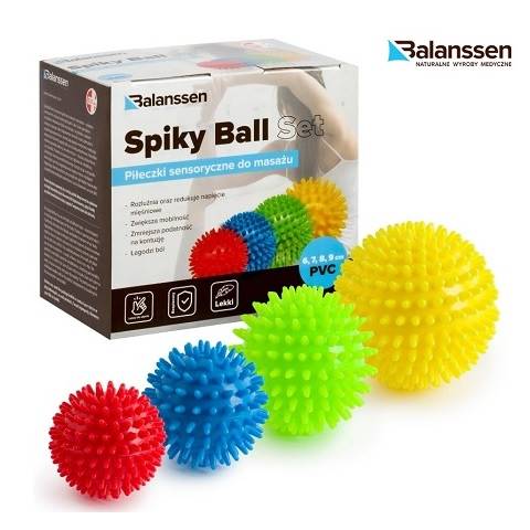 Piłeczki do masażu - Balanssen - Spiky Ball Set