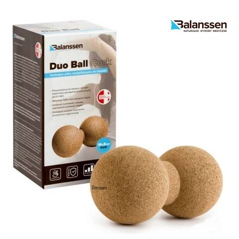 Podwójna piłka Duo Ball Cork