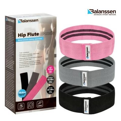 Taśmy oporowe Hip Flute Bands Balanssen