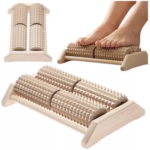 Masażer drewniany 2 rzędowy - Tylmax