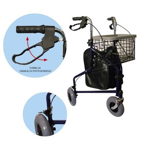 Balkonik 3-kołowy - AR 004