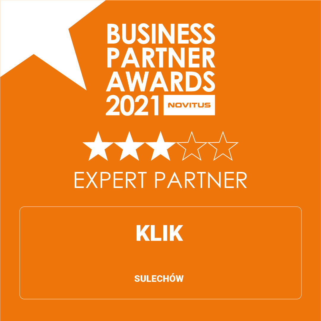 Otrzymaliśmy wyróżnienie Novitus Business Partner Awards 2021.