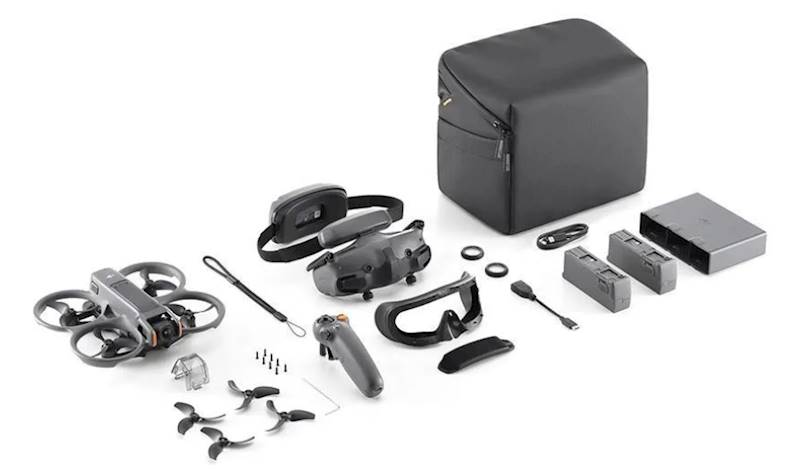 DJI Dron Avata 2 Fly More Combo (Trzy Baterie)