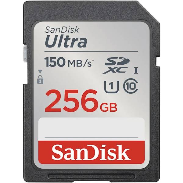 SANDISK ULTRA 256GB SDXC 150MB/s