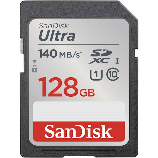 SANDISK ULTRA 128GB SDXC 140MB/s
