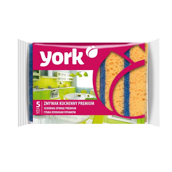 Zmywak kuchenny YORK PREMIUM 5 szt.