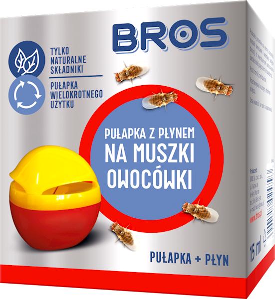 BROS Pułapka na muszki owocówki