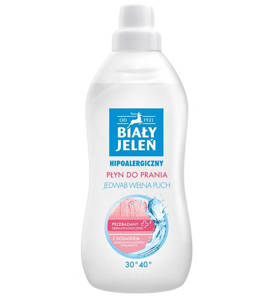Biały Jeleń Płyn do prania DELIKATNY 1,00L