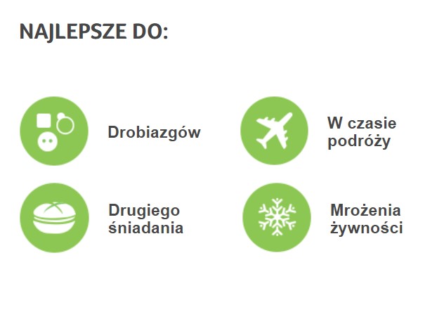 Woreczki z suwakiem 1,5L