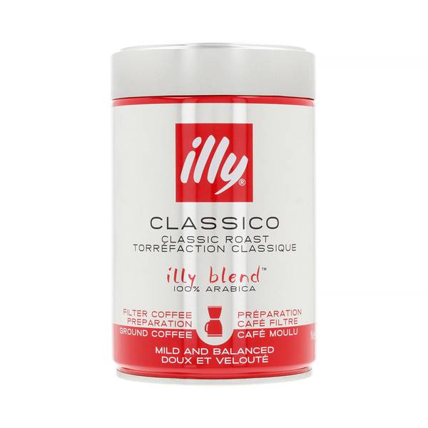 Kawa Illy Classico - Filter Roast - mielona
