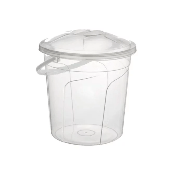 Wiaderko Krywałd transparentne 5,0L.