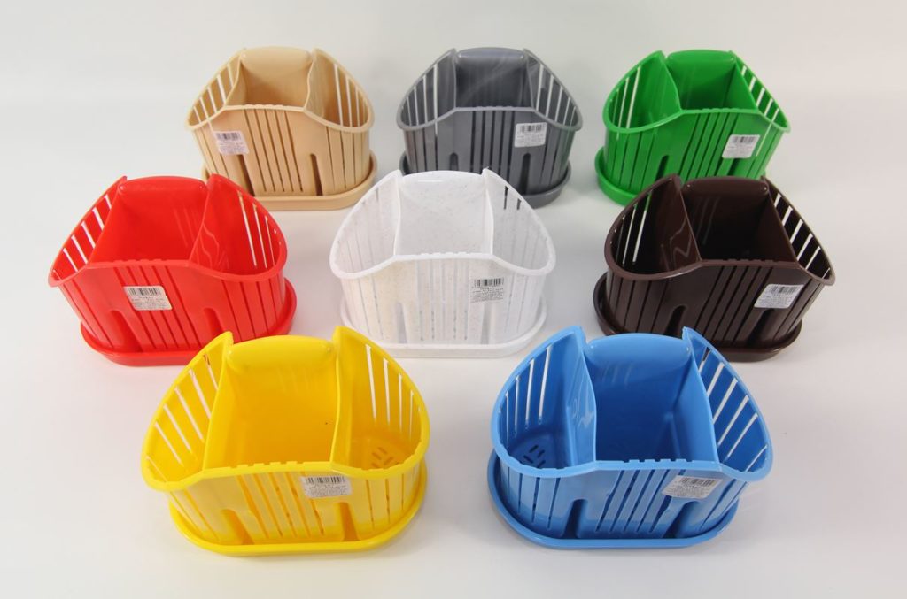 Ociekacz na sztućce LIP/3kom. (Z004) brązowy