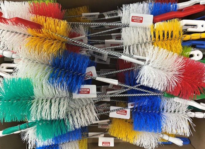 Szczotka do butelek 1/2l SANEL