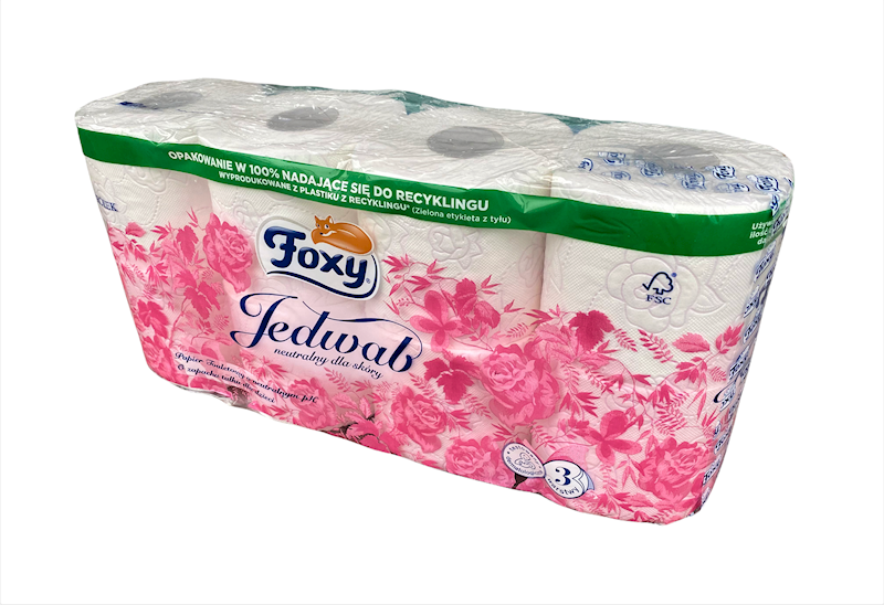 Papier toaletowy FOXY JEDWAB A'8