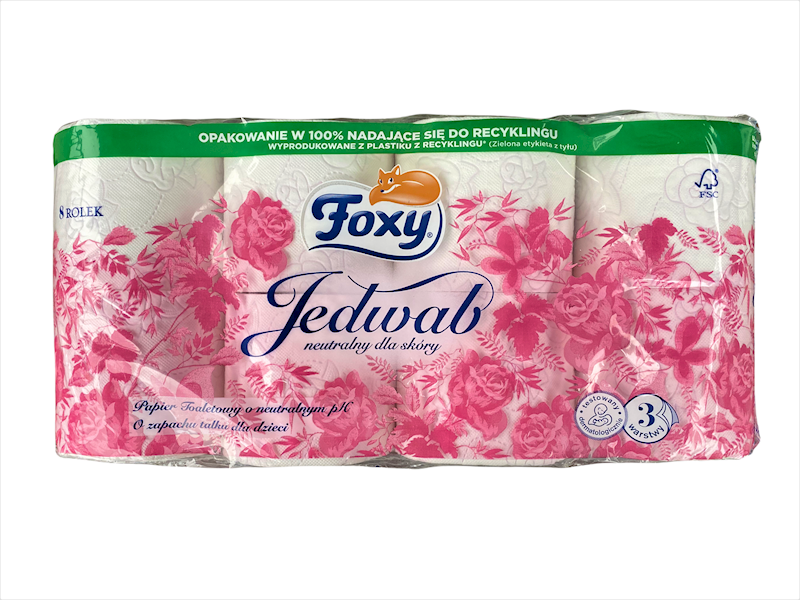 Papier toaletowy FOXY JEDWAB A'8