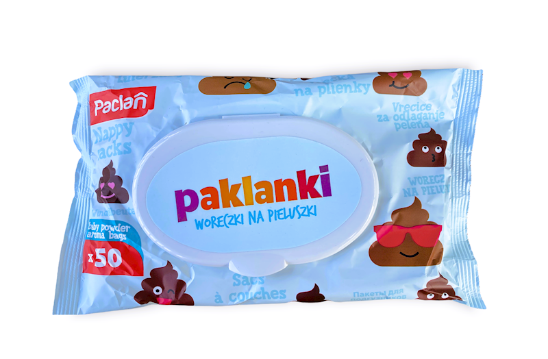 Woreczki zapachowe na pieluszki Paklanki