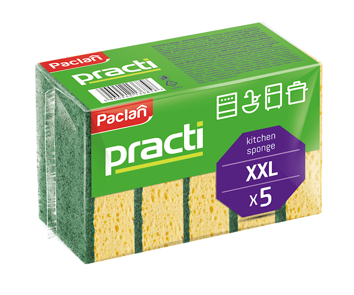 Gąbka do naczyń SANEL duże/5szt