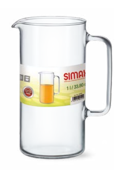 Dzbanek żaroodporny SIMAX Cylind 1,00L