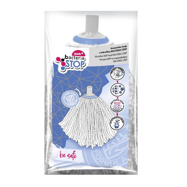 Mop końcówka z mikrofibry Bacteria Stop