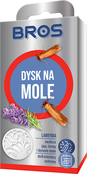 BROS Dysk na mole odzieżowe lawenda