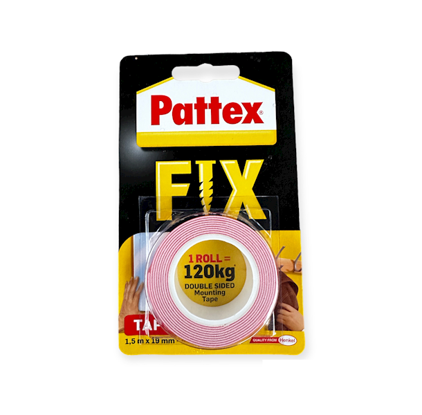 Taśma dwustronna PATTEX 120kg/1,5mm