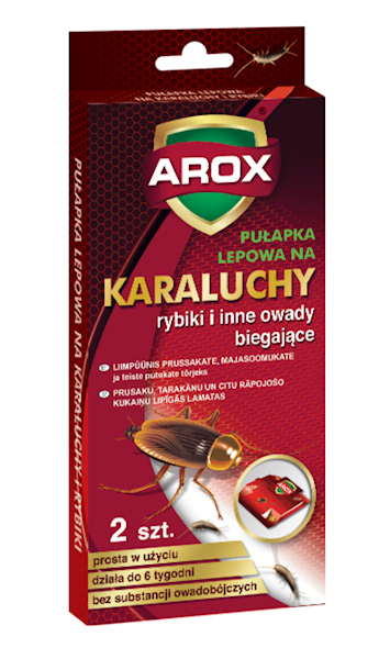 AROX Pułapka lepowa na karaluchy A'2